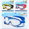Kids Big Frame Swimming Goggles With Earplugs Children'S Anti-Fog Swimming Glasses Boys Girls Pool Beach Eyewear Swim Goggles