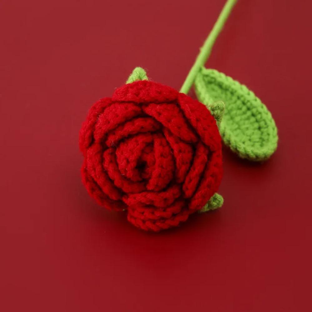 

Вязаный букет роз Вязаные цветы Подарок для гостя на свадьбу Готовый Плетеный вручную цветок Flores Tejidas Домашний декор для вечеринки