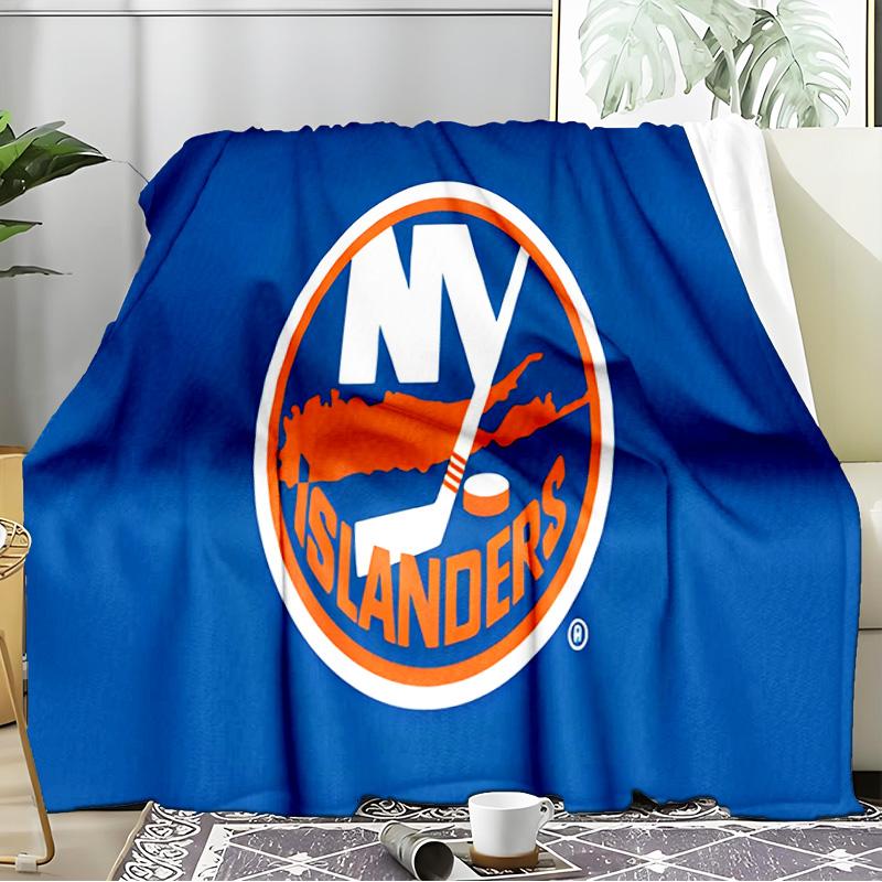Islanders Blanket Flannel Throw for Sofa, Travel, Camping, Livingroom, Office, Chair and Bed Soft and Warm Holiday Birthday gifts