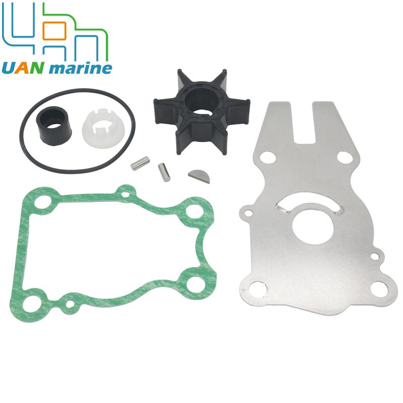 63D-W0078-00 Water Pump Rebuild Kit W/ Impeller 6H3-44352-00 for Yamaha 2 Stroke 40 50 HP 63D-W0078-01 63D-W0078-02 63D-W0078-03