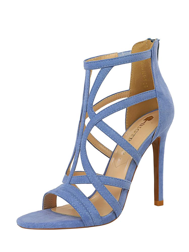 Sexy Nightclub Open Toe Stiletto Sandals – Summer Fashion Women's Shoes (Sizes 33-40)