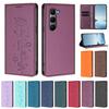 Schattige Kat Telefoonhoesje voor Coque Infinix Hot 60 50 Pro Plus 60i 50i Hoesjes Infinix GT 20 30 Pro Magnetische Lederen Flip Cover Funda