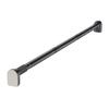Extendable Curtain Rod Simple Mounting Clothes Drying Rod Metal Telescopic Rods