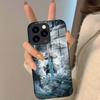 Cartoon Movie Nezha Phone Case For IPhone 17 Pro Max 16 15 14 Pro Max 13 11 Plus Glass Cover
