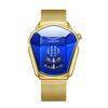 Watch Men'S Personality Trend Creative Versatile Fashion Steel Belt High Value New Concept Cool Quartz Watch