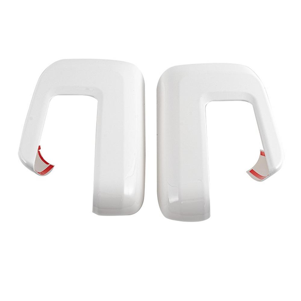 Furulu Für 2021-2026 Ford F150 SpiegelABDECKUNGEN Überlager MIT Blinkerloch Weiß