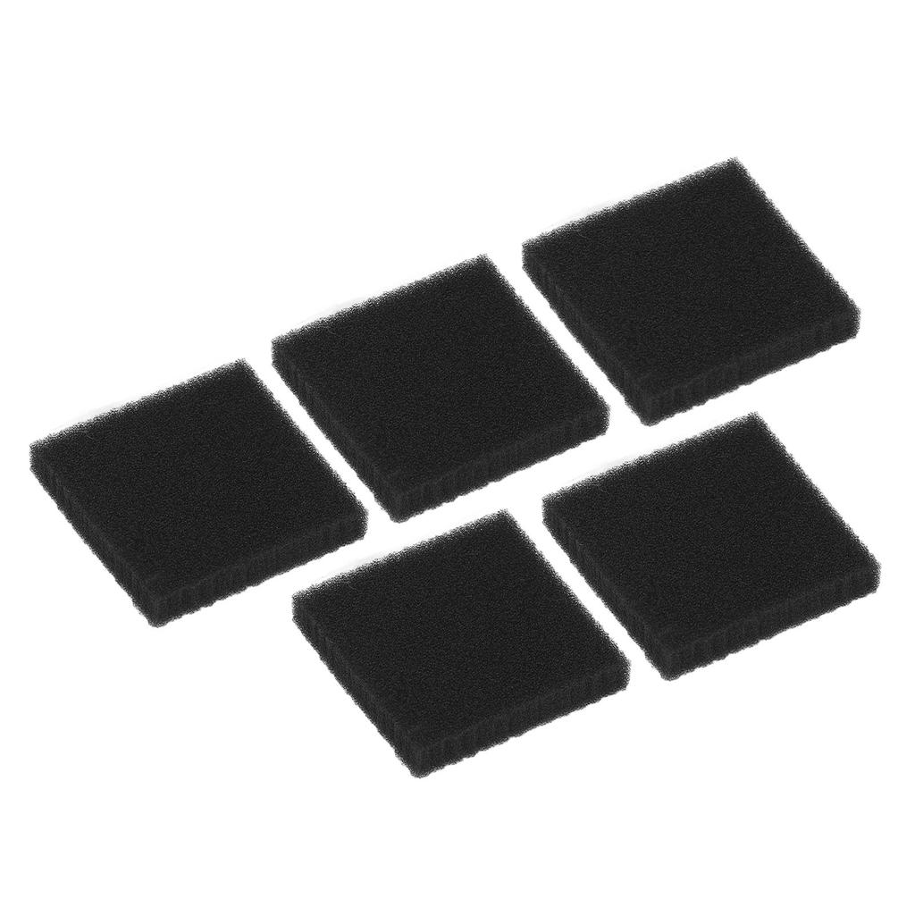 5 Pcs Air Filter Cotton 98760 Air Particles Fine Dust Trimmer Air Filter Cotton Black for Ryobi 98760 98760a Engine