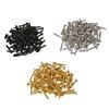 100Pcs Metal Pickup Frame Fixing Screw Guitar Humbucker Pickup Rings Mounting Screws for Electric Guitar Enduring