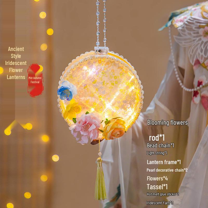 Dreamy Butterfly Lantern: Chinese Handmade DIY Night Light for Kids
