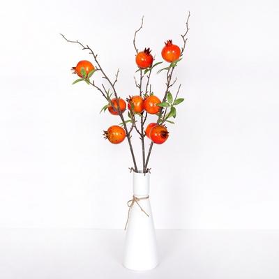 Simulated Flower Realistic Pomegranate Artificial Foam Berries Lifelike Fruits Home Decoration Fake Flower