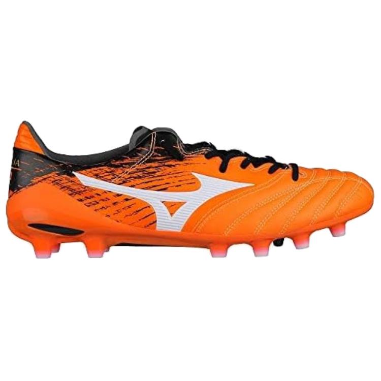 Mizuno Morelia Neo 2 MD Comfortable Versatile Soccer Shoes Men sneaker Orange P1GA175354