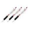 Mitsubishi Pencil Oil-Based Ballpoint Pen Jet Stream Standard 0.5mm SXN15005.15 Red/Red [Set of 3]