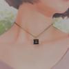 CHANEL  Necklace gold/black metal Women