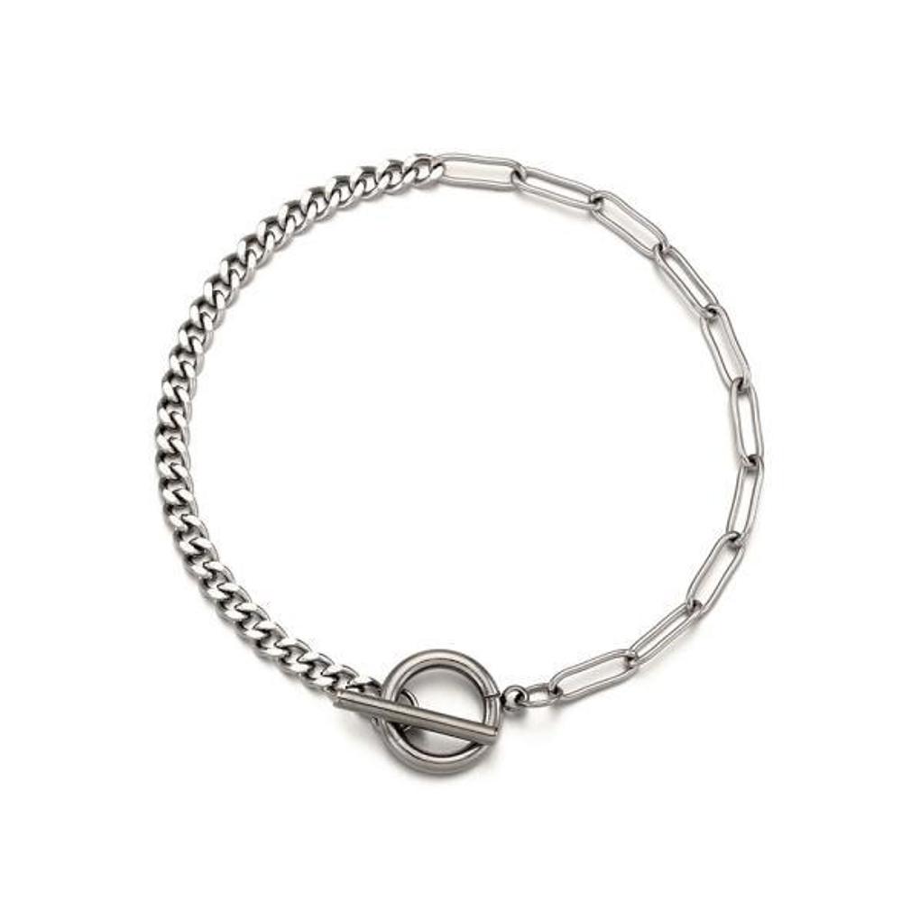

Half Chain Ring Point Anklet OTA122402TWW Basic (photo color)