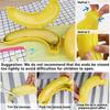 AEE4-Banana Case Cute Banana Protector Storage Box Portable Banana Holder For Lunch Boxes, BPA-Free Fruit Container