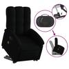Vidaxl Lift-Up Massage Chair, Electric, Reclining, Black