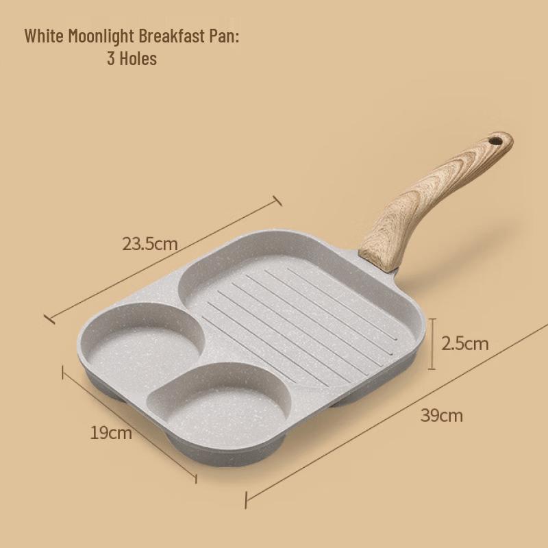 

Mi Ling Three-Hole Breakfast Frying Pan