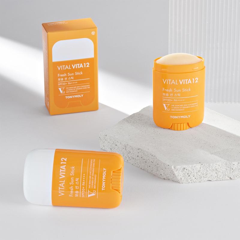 Tonymoly Vital Vita12 Fresh Sun Stick SPF 50+ PA++++ 22g