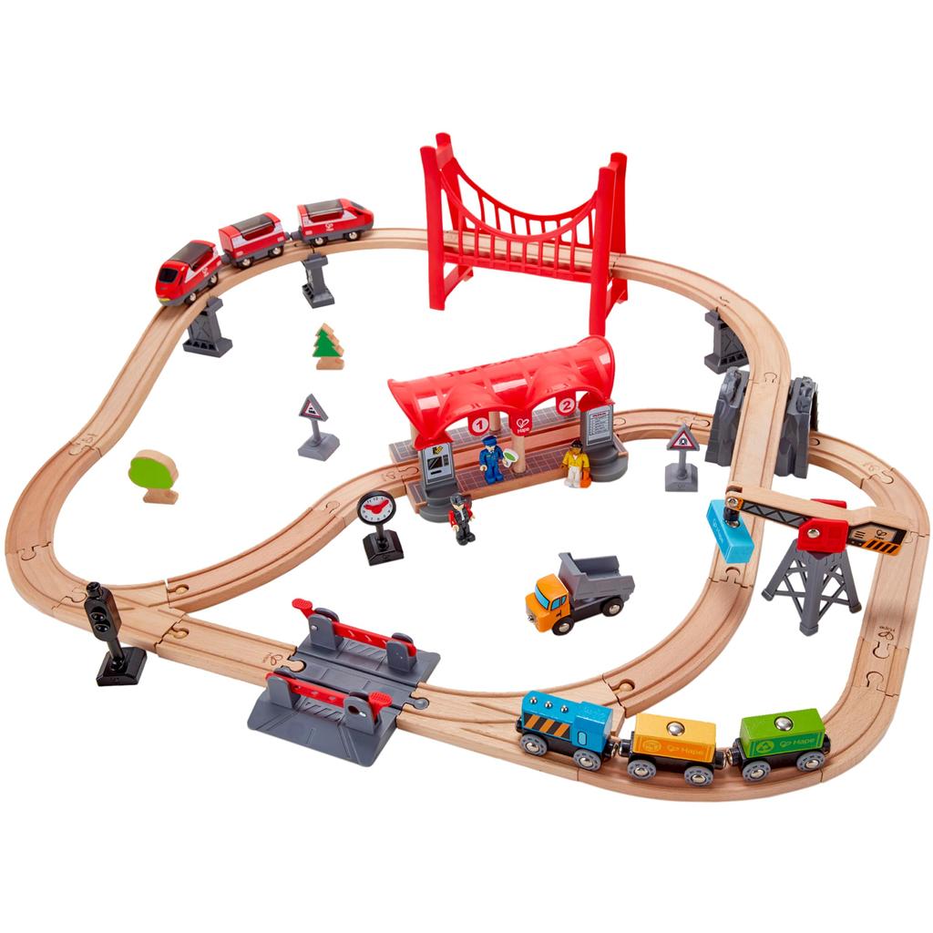 Hape Sakamichi City Rail Set E3730