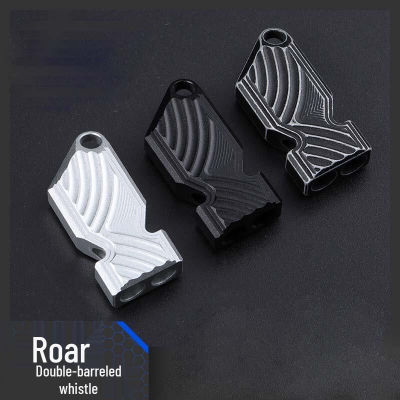 NuFeng Aluminum Alloy Double-Tube Survival Whistle