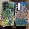 Van Gogh Fashion Still Life Flower Branches Soft Cover Capa Phone Case for Samsung Galaxy S25 S20 FE A16 S24 Ultra A26 S23