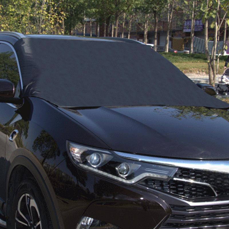 Pokrowiec na przednią szybę na lód i śnieg Magnetyczny ochraniacz na przednią szybę samochodową Wielofunkcyjny pokrowiec na przednią szybę samochodową Zimowy pojazd