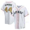 Houston Astros Baseball Jersey 44 Arez Embroidered Cotton Sports Uniform Men Women Adult Fall