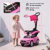 3 In 1 Licensed Mercedes-Benz Ride On Push Car 12-36 Months Pink