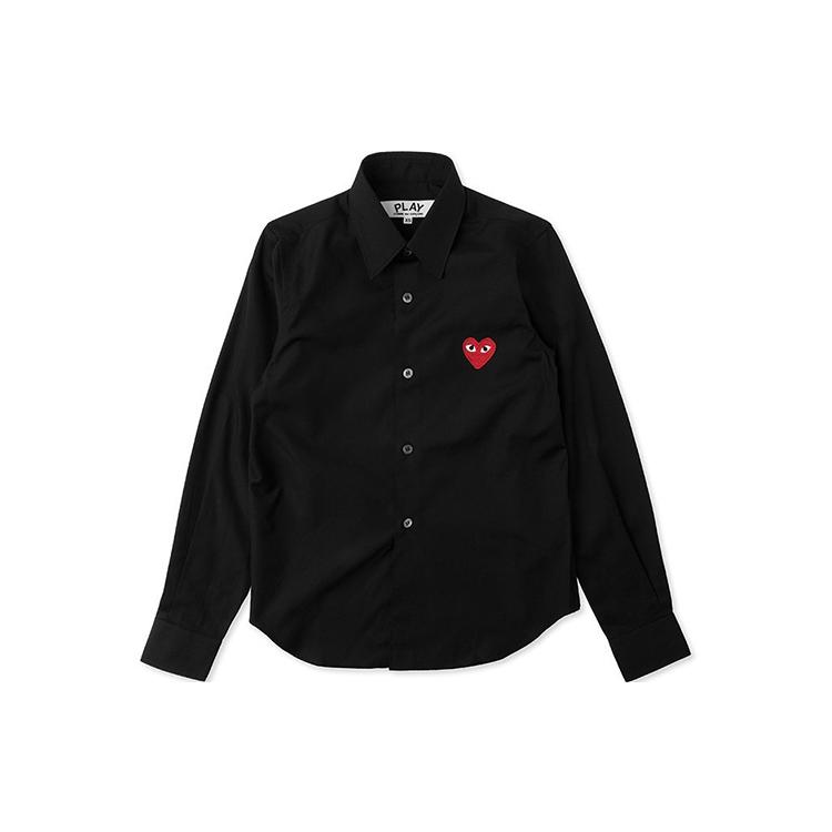 CDG Play Shirt Fall Men's Black AZ-B002-051-1