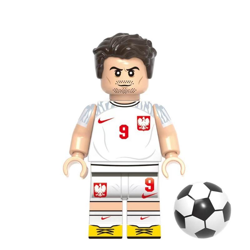 G0103 G0104 G0112 Wereldvoetbalsterren Bouwstenen Minifiguren Set Voetballers Bouwstenen Actiefiguren Model Speelgoed Verjaardagscadeau