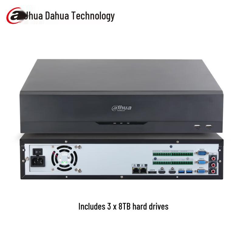 Dahua 64-Channel 8-Bay AI Network Video Recorder DH-NVR8864-X/Pro CN Plug (adapter Included)