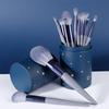 Cangzhou 10-Piece Purple Rabbit Makeup Brush Set: Powder, Concealer, Highlight, Eyeliner, and Eyeshadow Brushes