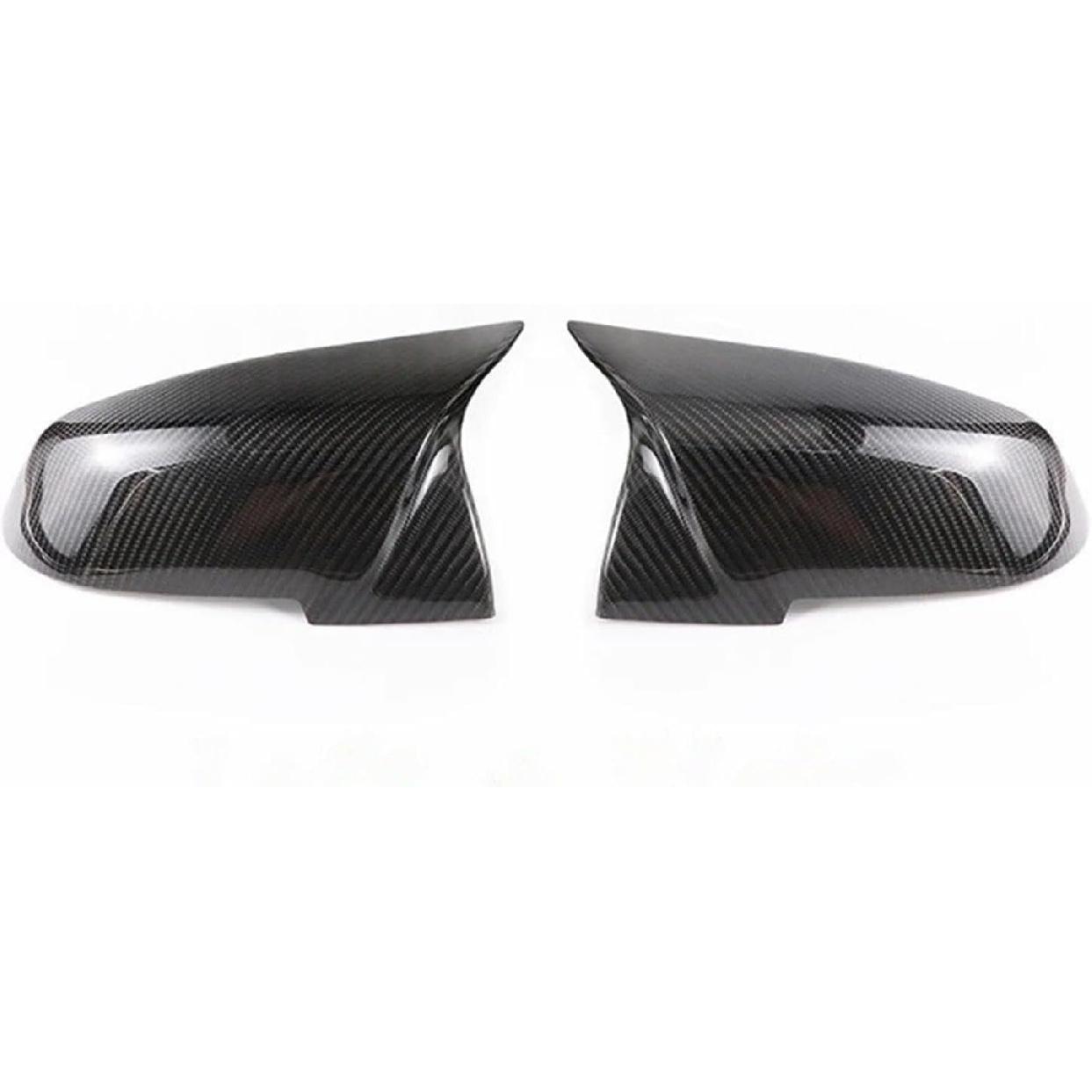 

Compatible For BMW 1 2 3 4 I3 X1 Series F20 F30 F31 F32 F36 320i 328i 330d 335i M3 Look Replacement Carbon Fiber Mirror Cover