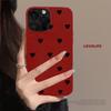 Black Heart Case for iPhone 17 iPhone 17 Pro Max