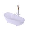 Playing House Kids Bathing Toys Spraying Water Mini Bathroom Tub  Dollhouse Furniture