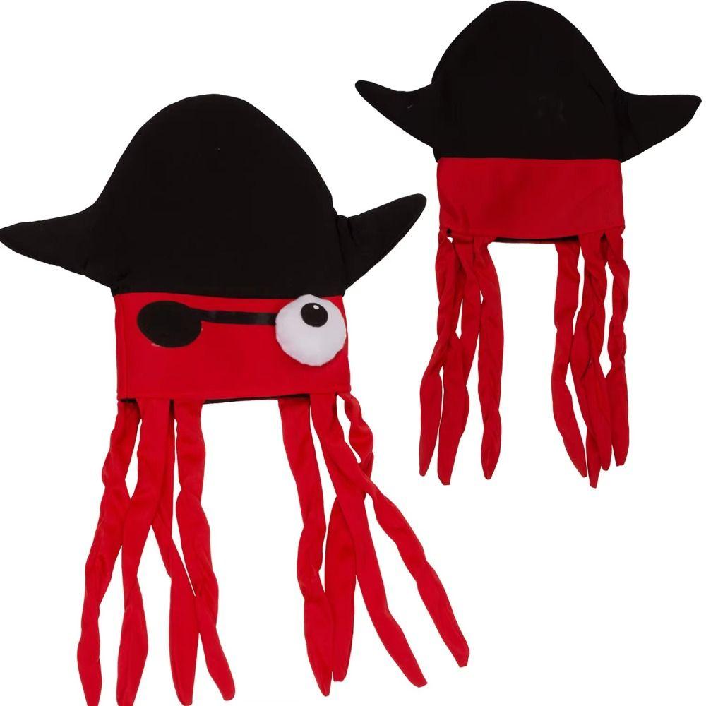 Ocean Animal Octopus Cap Whimsical Octopus Costume Headpiece Funny Party Hat  Party Supplies