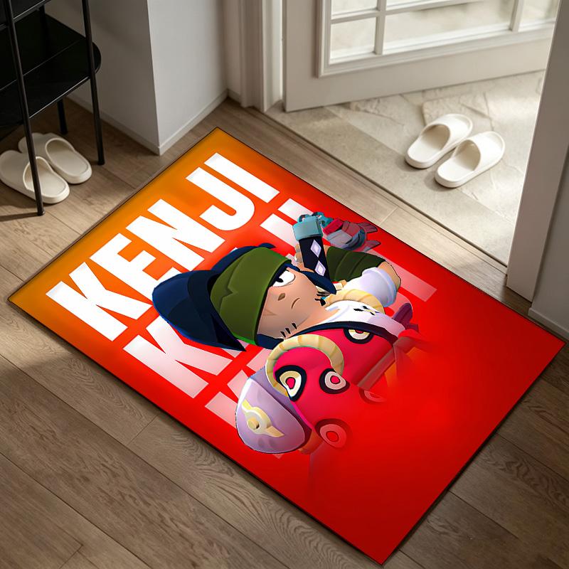 Brawl Heros A rug suitable for office chair areas living rooms and computer desks perfect for home offices and an ideal holiday gift