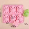 6 Cavity Turtles Ice Tray,Ice Cubes Molds,3D Tortoises Sea Turtles Silicone Mold,DIY Plaster Turtle Figurine Mold For Kitchen