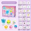 Diy Slime Stress Relief Squeeze Ball Making Kit Glitter Bead Craft Toy For Kids Birthday Party Indoor Handmade Activity Gift