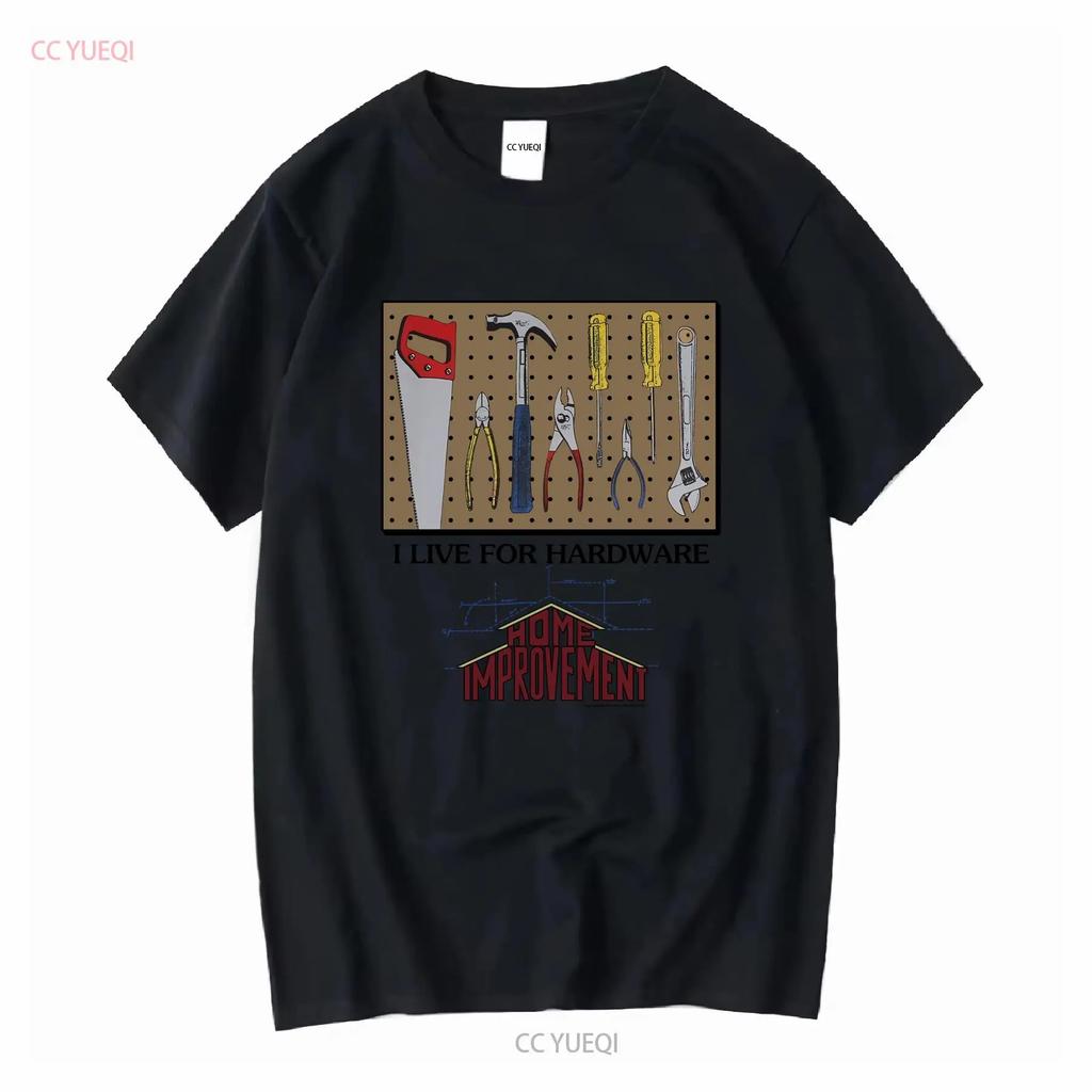 Vintage Home Improvement I Live For Hardware T Shirt Sz XL Tim Allen vintage Washed designer clothes streetwear Versatile