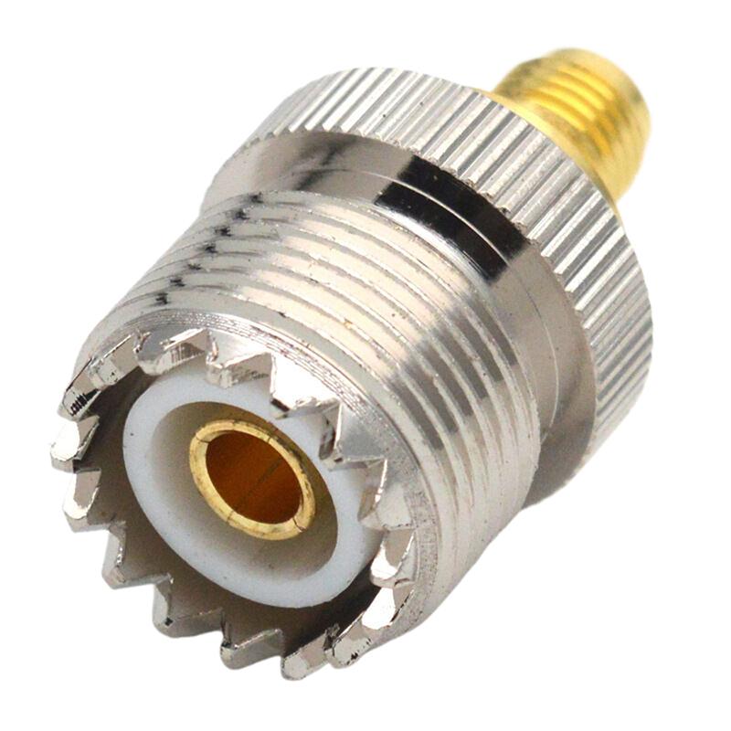 

2 шт. РЧ коаксиальный разъем SO239 UHF гнездо - SMA гнездо адаптер для портативной антенны рации