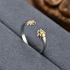 1Pc Stylish Cat Claw Opening Adjustable Cute Titanium Steel Ring