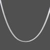 10PCS/Lot 16-30 cm Solid 925 Silver Snake Chain  With Lobster Clasp For Jewelry Marking DIY Accessories