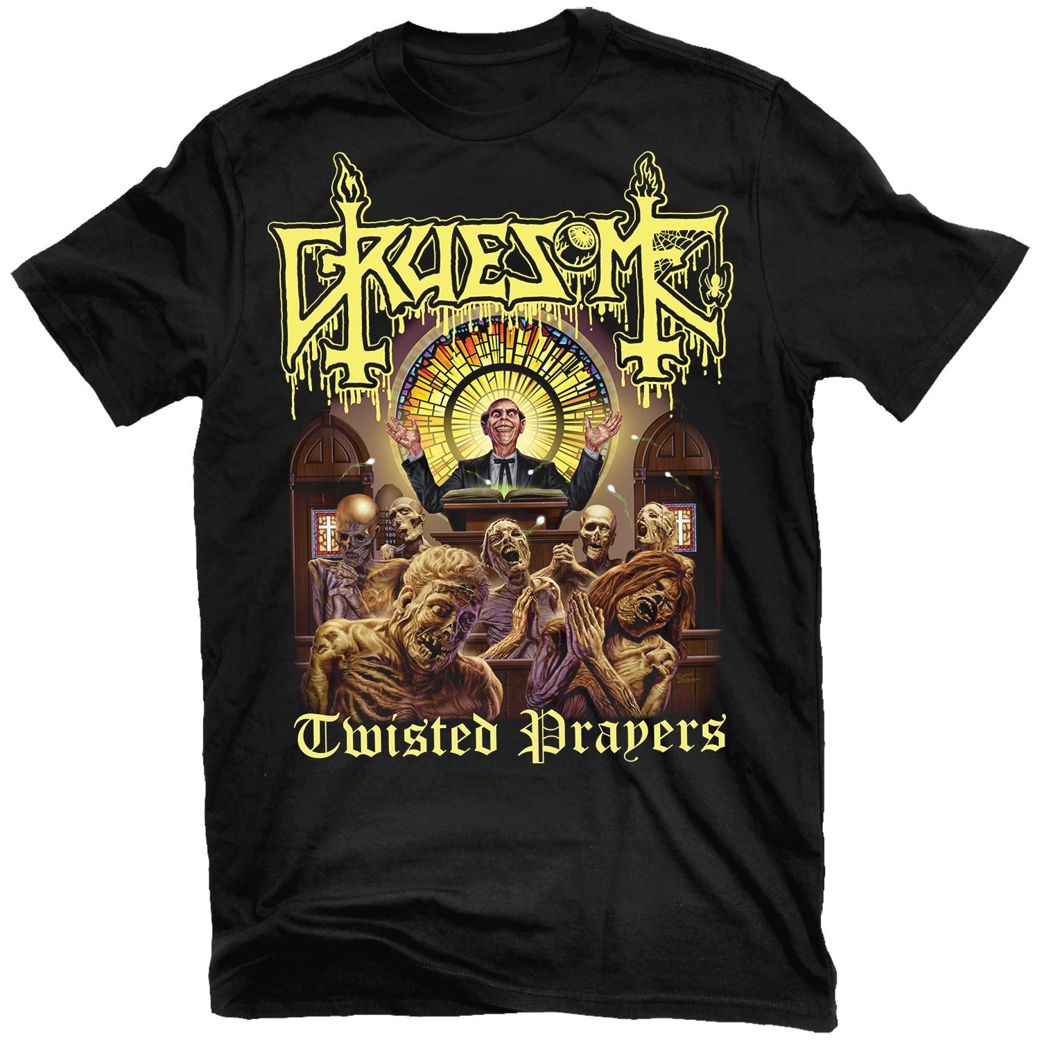 GRUESOME Twisted Prayers T-Shirt NEW! Relapse Records TS4538 XXXL
