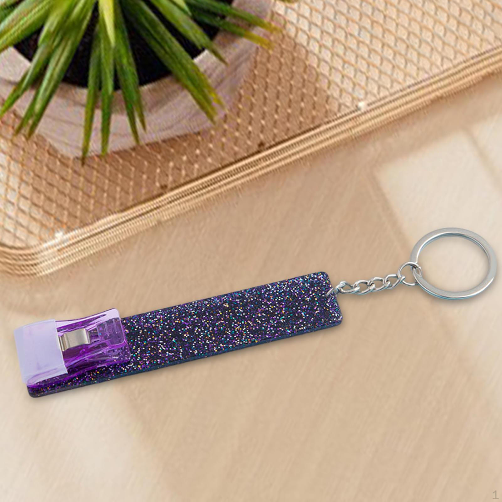 

Банкоматный брелок для захвата карт, дебетовый банк для карт заправки газом фиолетовый