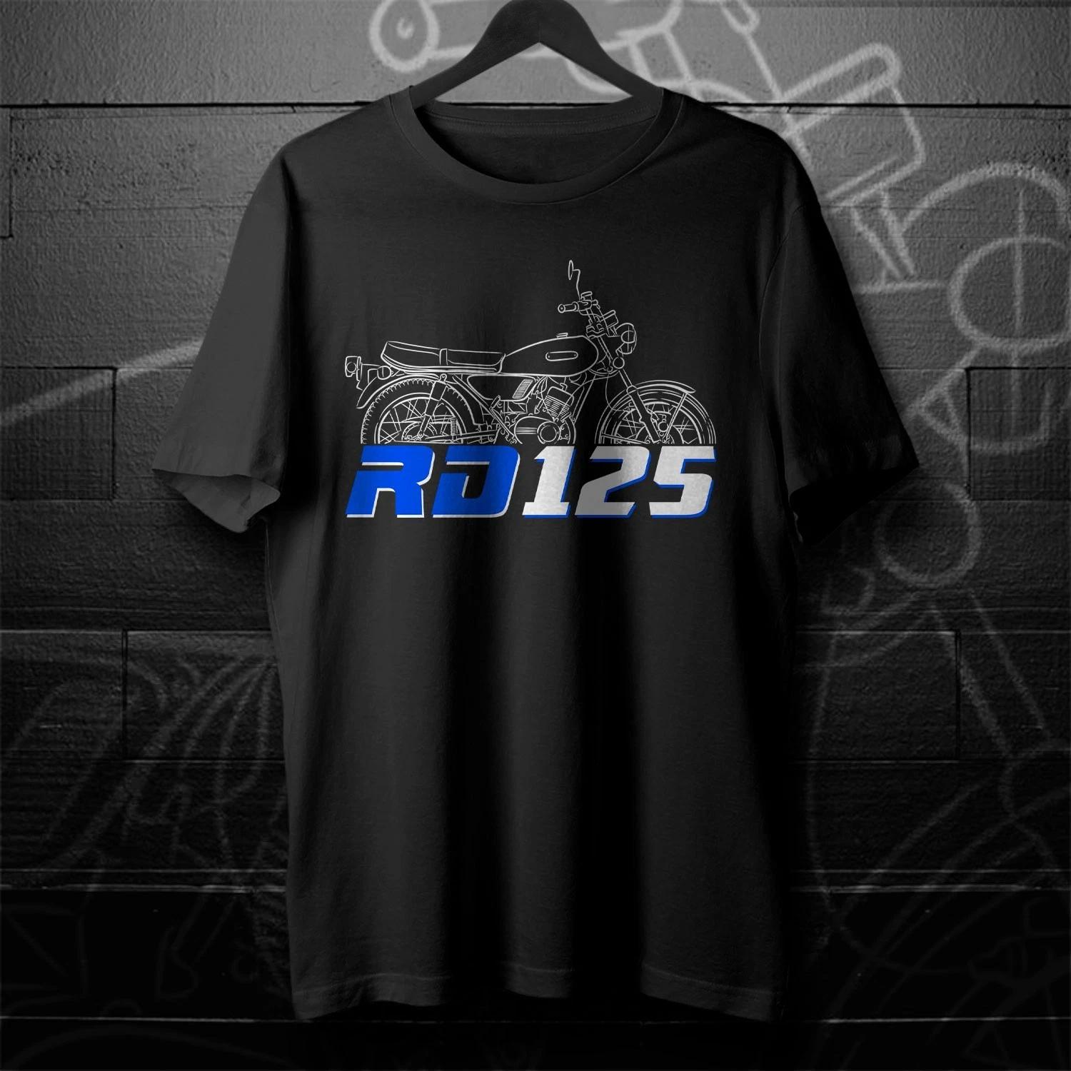 For Yamaha RD125 1973-1990 fans - Motorcycle T shirt 3XL
