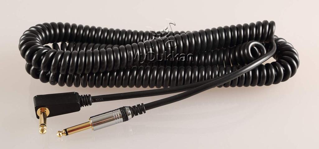 VOX VCC90 Guitar & Bass Shielded Cable, Coiled Cord, 9m, Blue