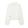 European and American Style, New Women's Clothing, Foreign Style, Fashionable Lace Decoration Short Shirt 8372259
