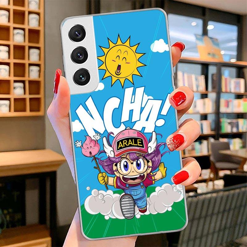 Dr Slump Arale Anime Cover Phone Case For Samsung Galaxy S26 S25 Edge S24 Ultra S23 S22 Plus S21 S20 FE Soft Fundas Shell Galaxy