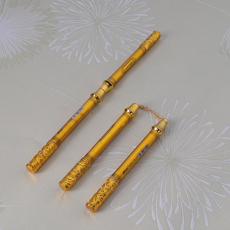 Golden Cudgel Nunchakus Pen Writing Rotating Pen Creative Stress Reliever Toy
